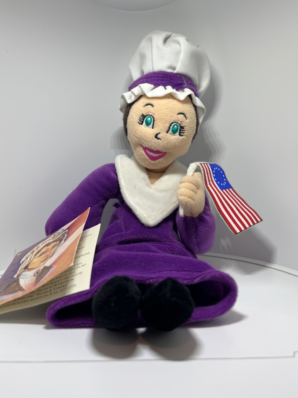 Vintage Betsy Ross plush doll